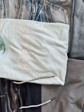 BKE Light Blue Boyfriend Jeans